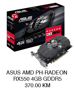 ASUS AMD PH-RADEON RX550 4GB GDDR5